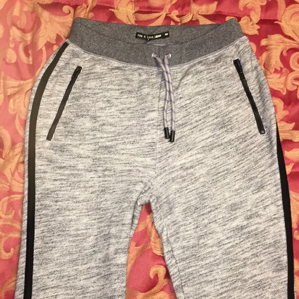 Rag & Bone Side Stripe Drawstring Soft Legging - image 2